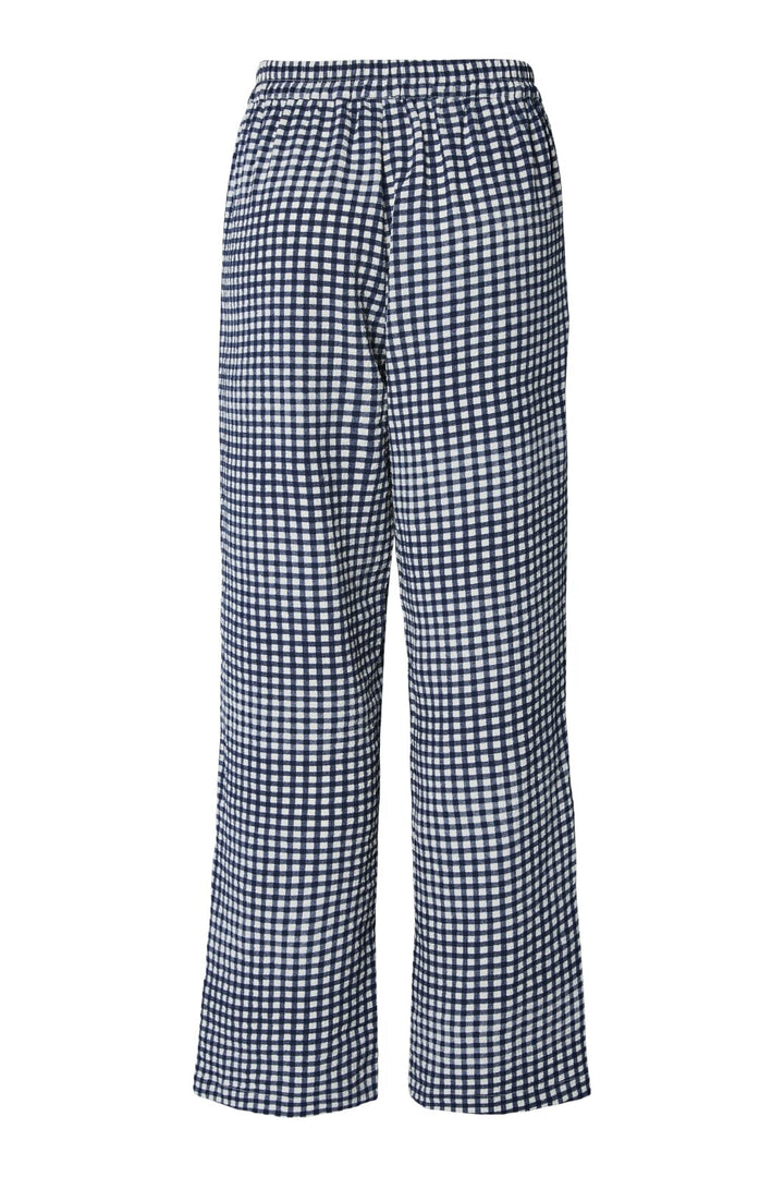 Pieces - Pcdullie Wide Pants Fsy - 4839787 Maritime Blue White