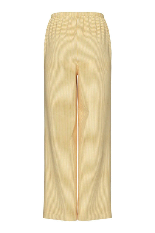 Pieces - Pcfeline Pants Pwp - 4822557 Sunset Gold Cloud Dancer