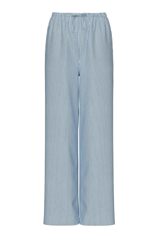 Pieces - Pcfeline Pants Pwp - 4822573 Cashmere Blue Morel