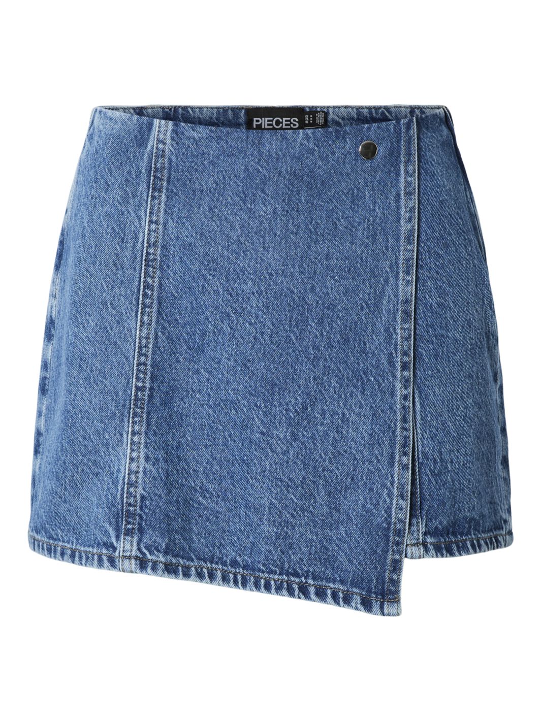 Pieces - Pcfilum Denim Skort - 4812702 Medium Blue Denim