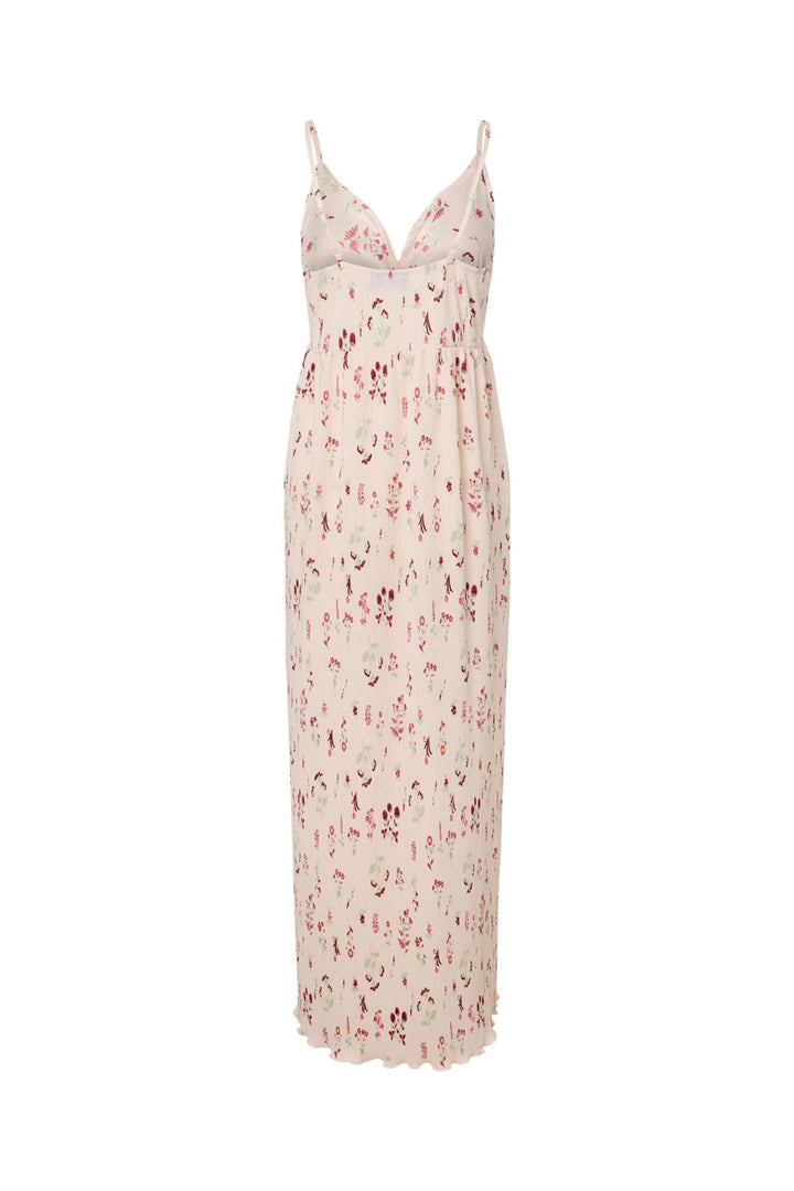 Pieces - Pcflora Sl Strap Dress Msa - 4975238 Petal Pink Flowers