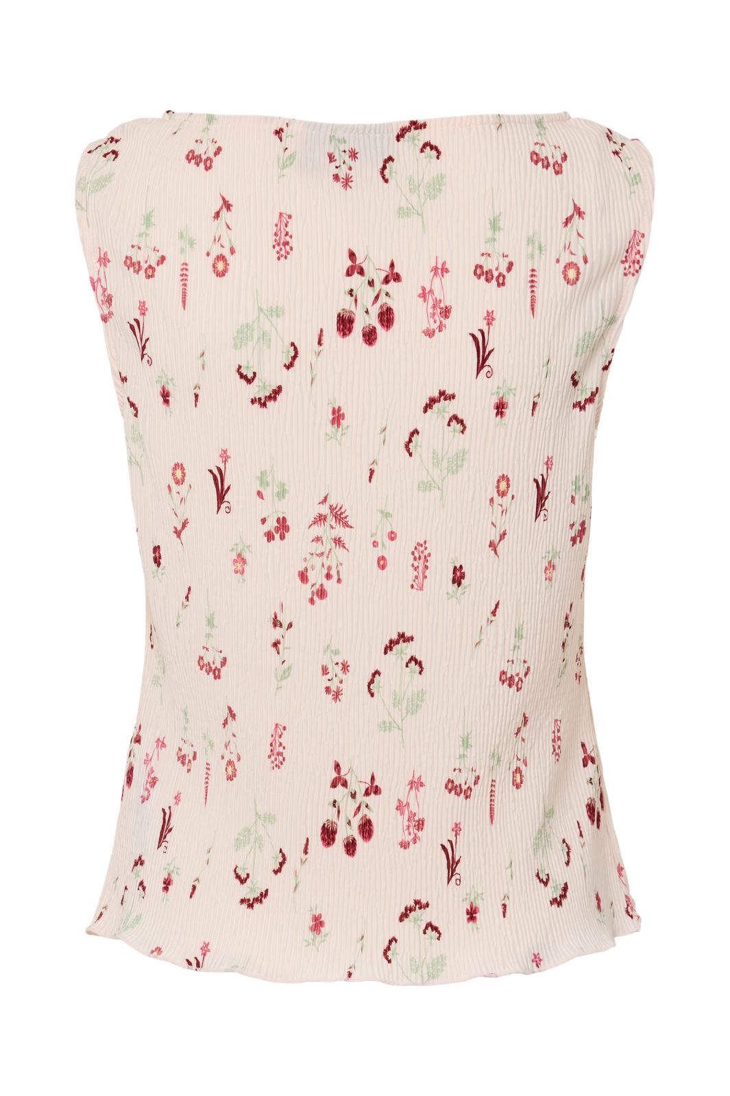Pieces - Pcflora Sl Tank Top Msa - 4975240 Petal Pink Flowers