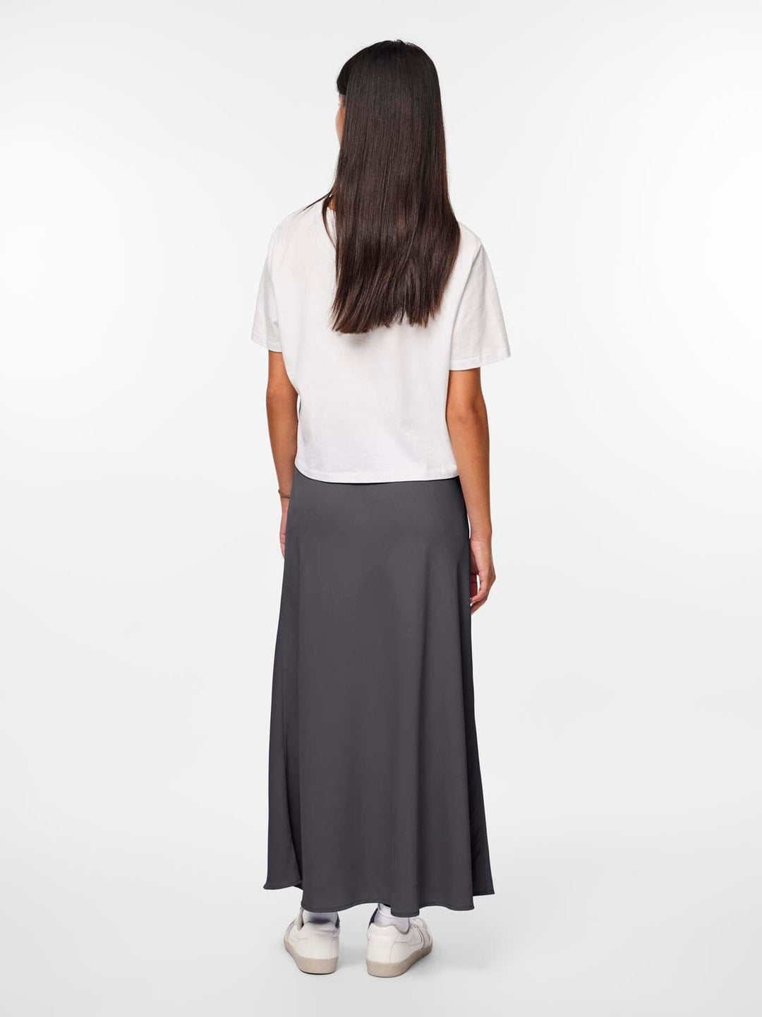 Pieces - Pcfranan Ankle Skirt - 4460385 Magnet