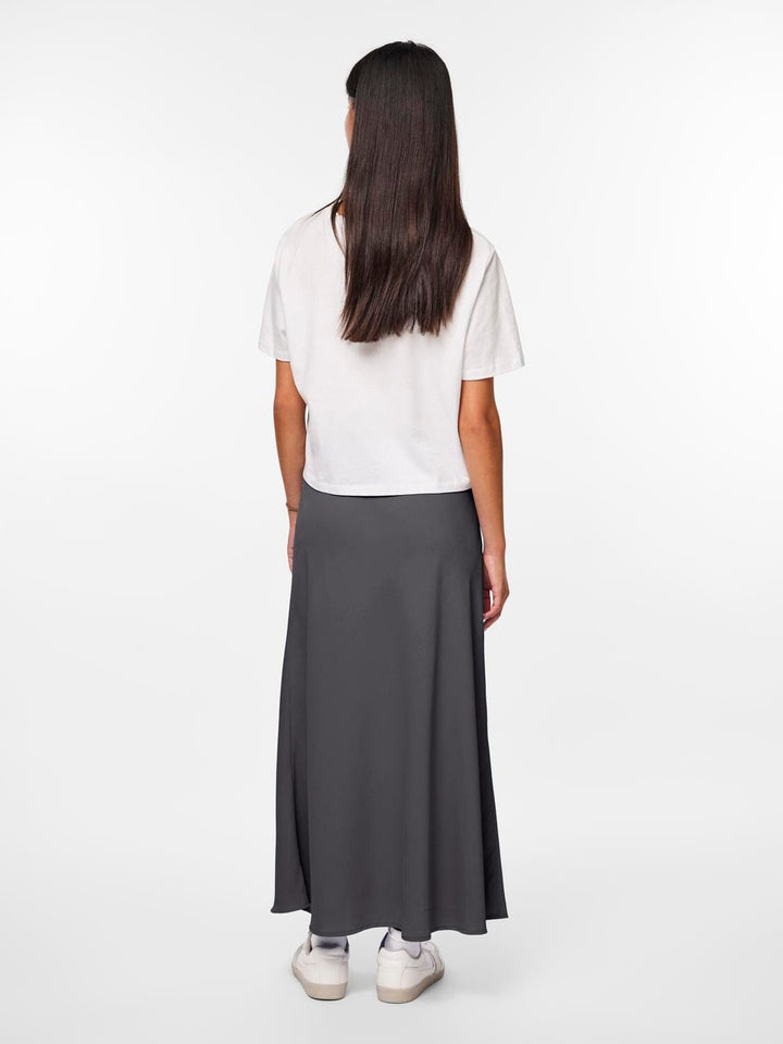 Pieces - Pcfranan Ankle Skirt - 4460385 Magnet