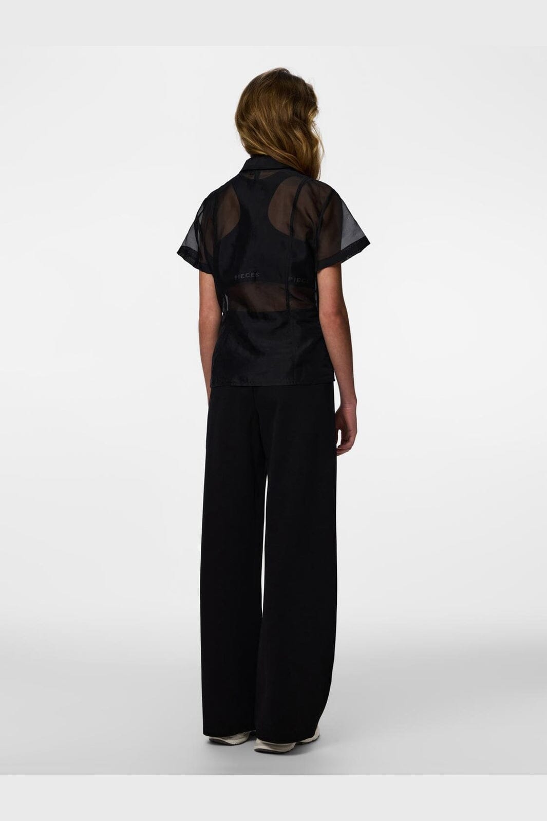 Pieces - Pcgunhild Wide Pants - 4984204 Black