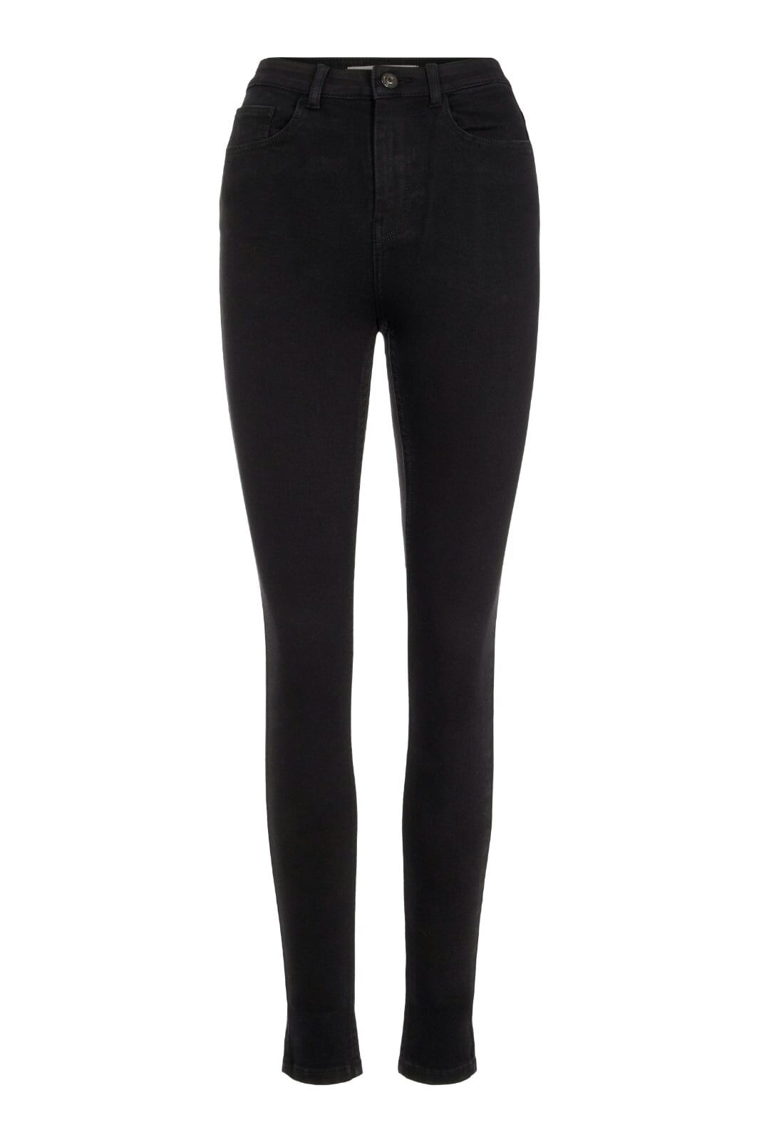 Pieces - PcHighFive Flex Black Skinny Jeans - Black