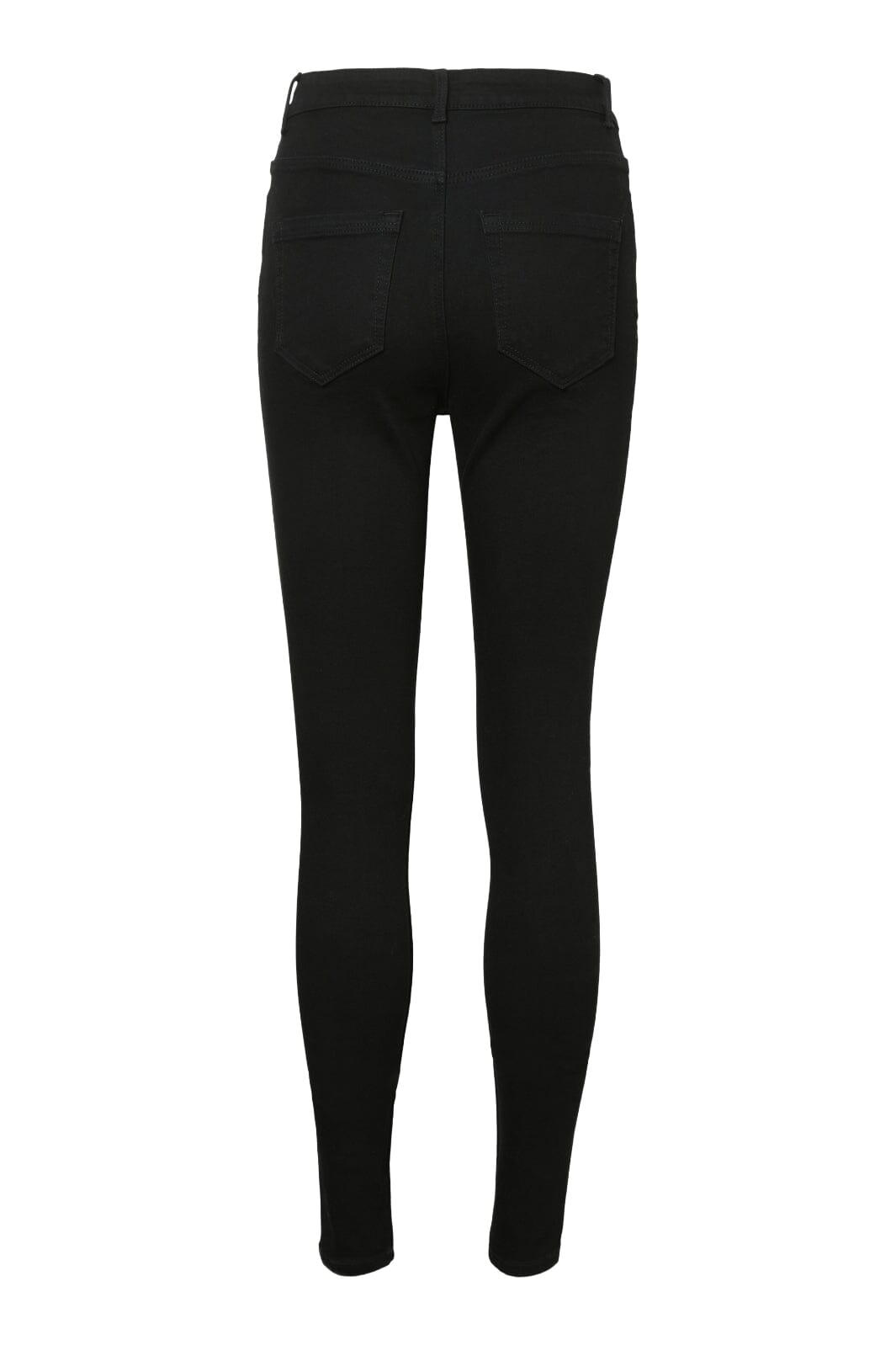 Pieces - PcHighFive Flex Black Skinny Jeans - Black