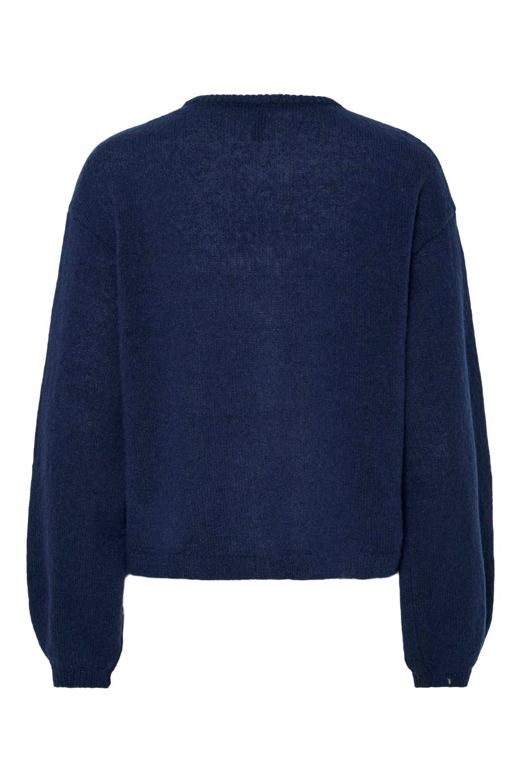 Pieces - Pcida Ls O-Neck Knit Cardigan - 4805038 Maritime Blue