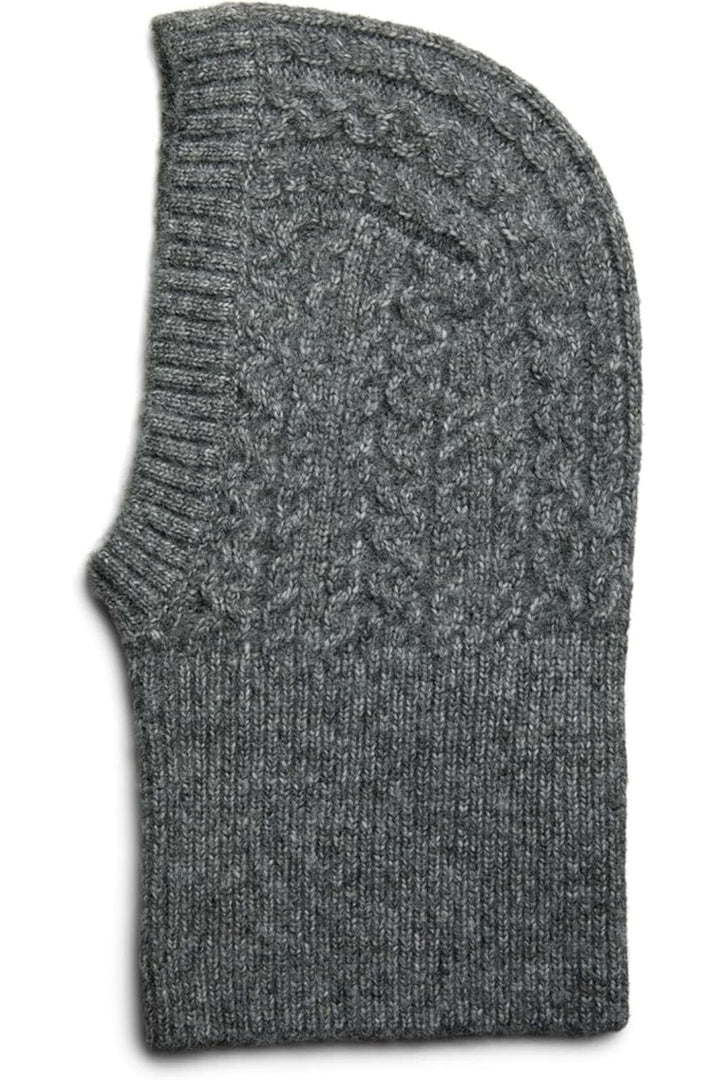 Pieces - Pcjisa Balaclava - 4843292 Dark Grey Melange Huer 
