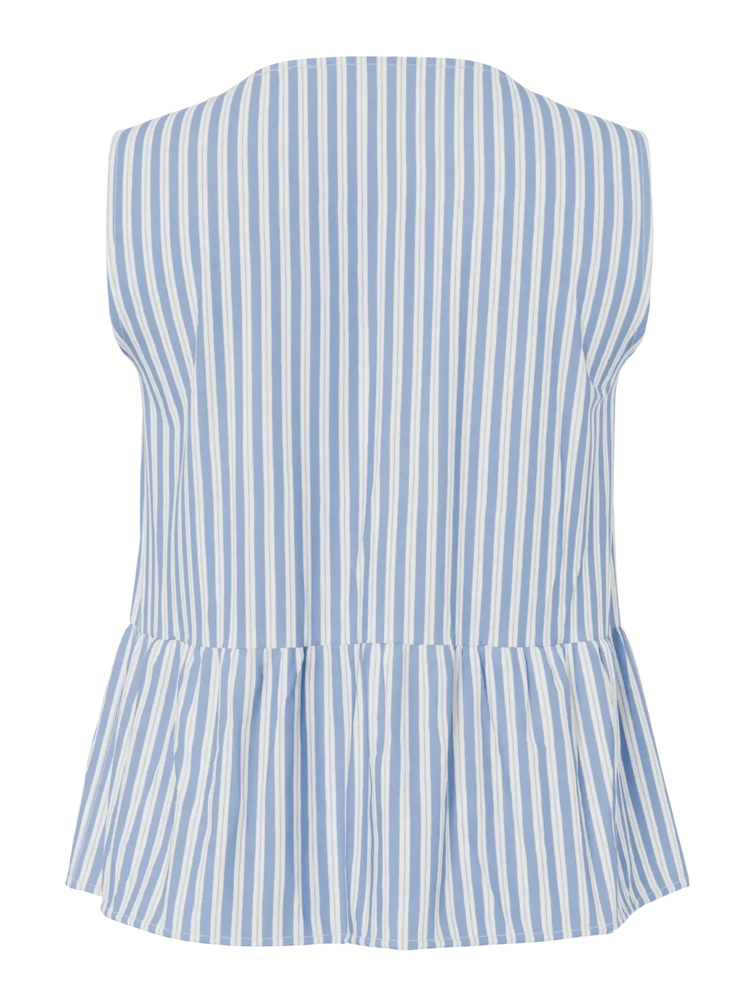 Pieces - Pcjolly Sl Tie Top - 4904306 Hydrangea Bright White Toppe 