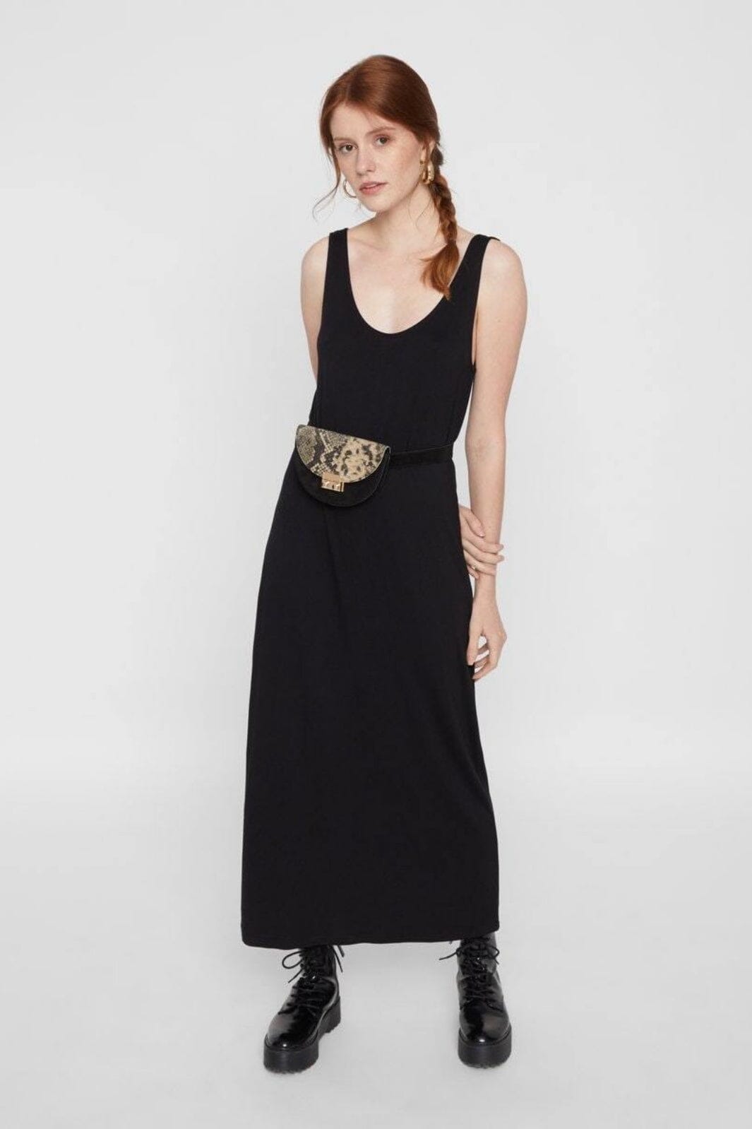 Pieces - PcKalli Maxi Tank Dress - Black