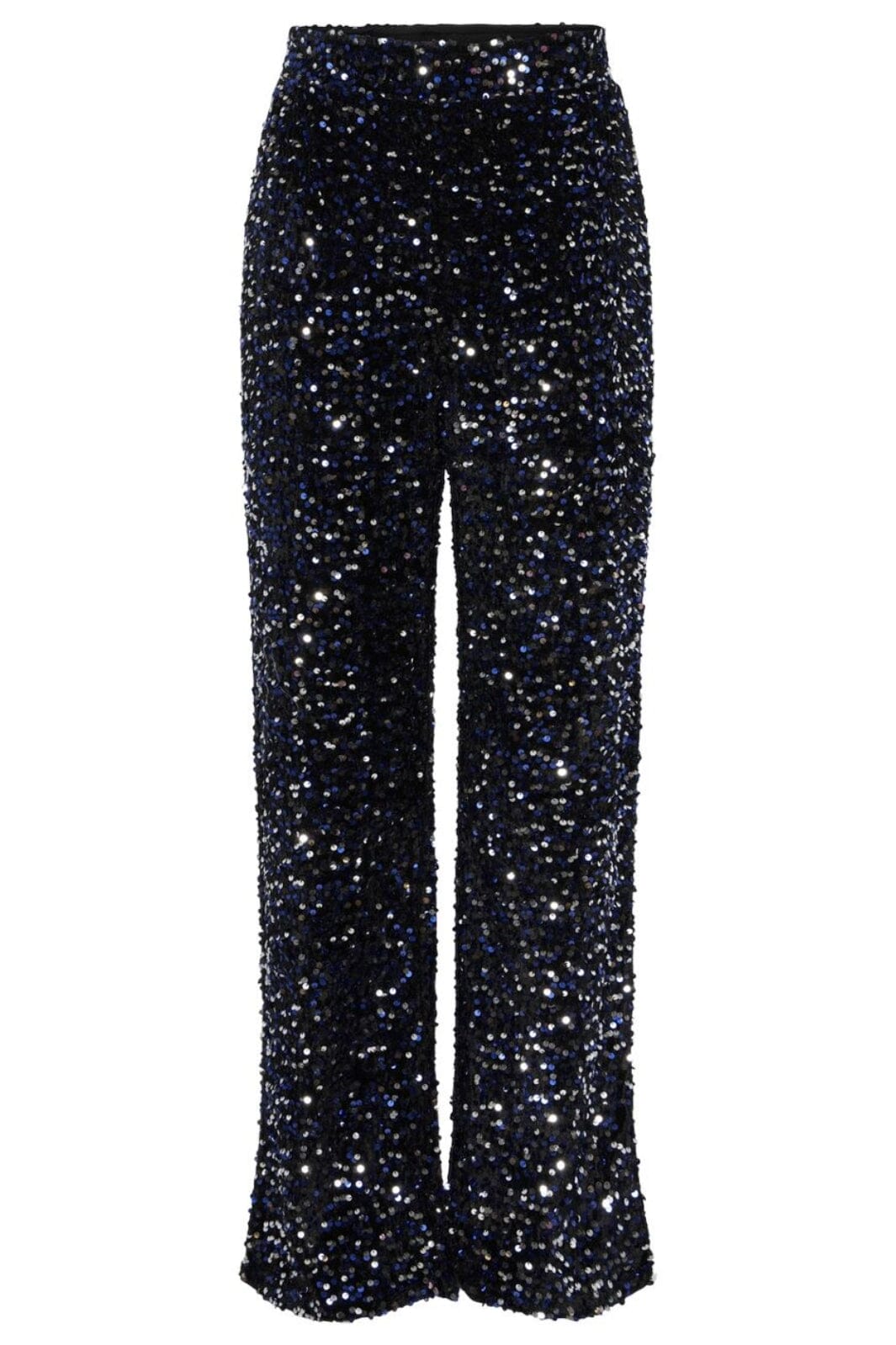 Pieces - Pckam Wide Pant - 4617669 Black Bellweather Sequins