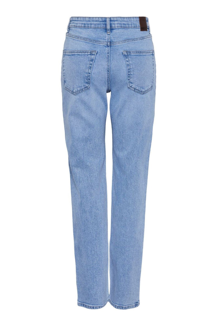 Pieces - Pckelly Straight Jeans Lb302 - 4438668 Light Blue Denim