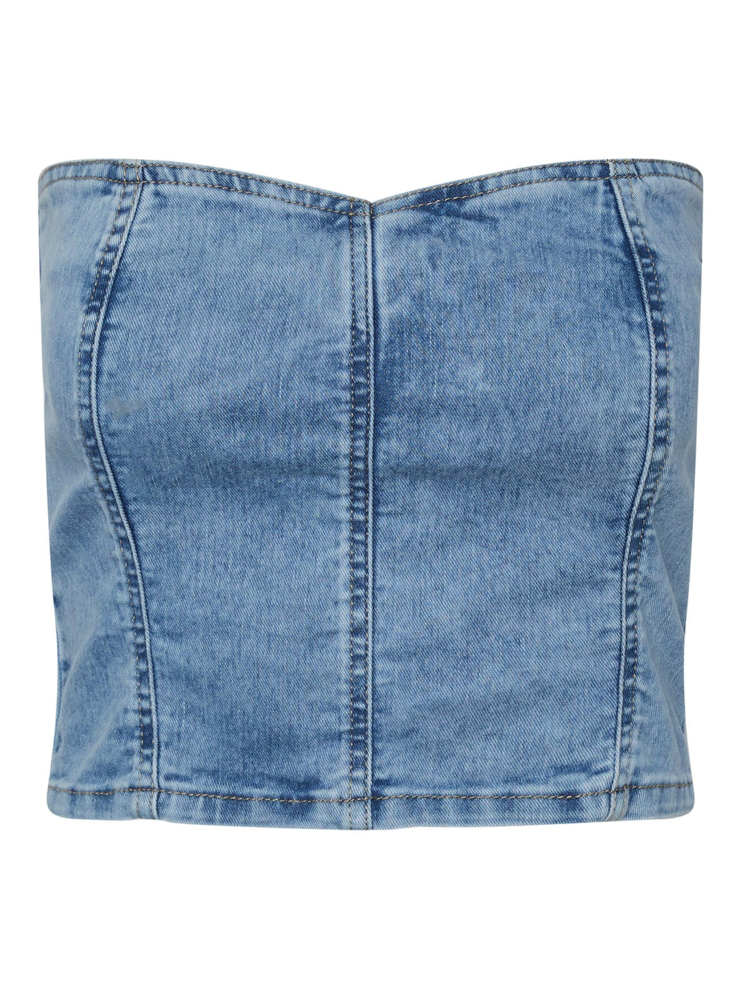 Pieces - Pckiggy Corset - Light Blue Denim