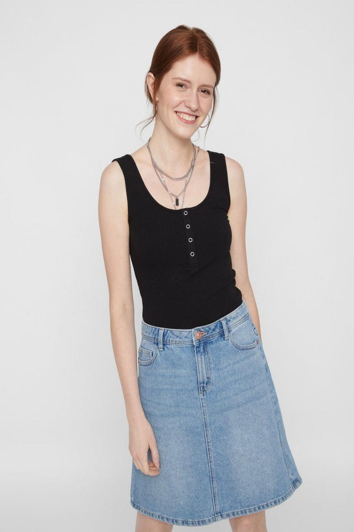 Pieces - PcKitte Tank Top - Black