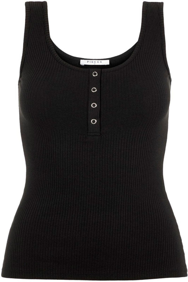 Pieces - PcKitte Tank Top - Black