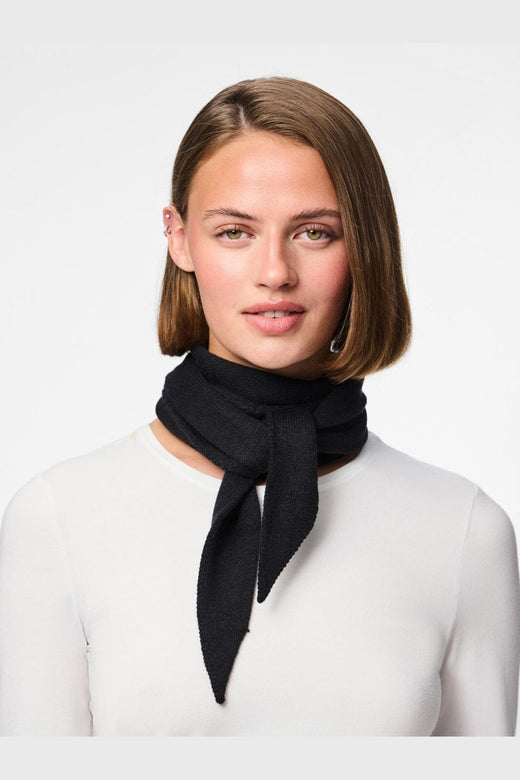 Pieces - Pckomma Triangle Scarf - 4824170 Black