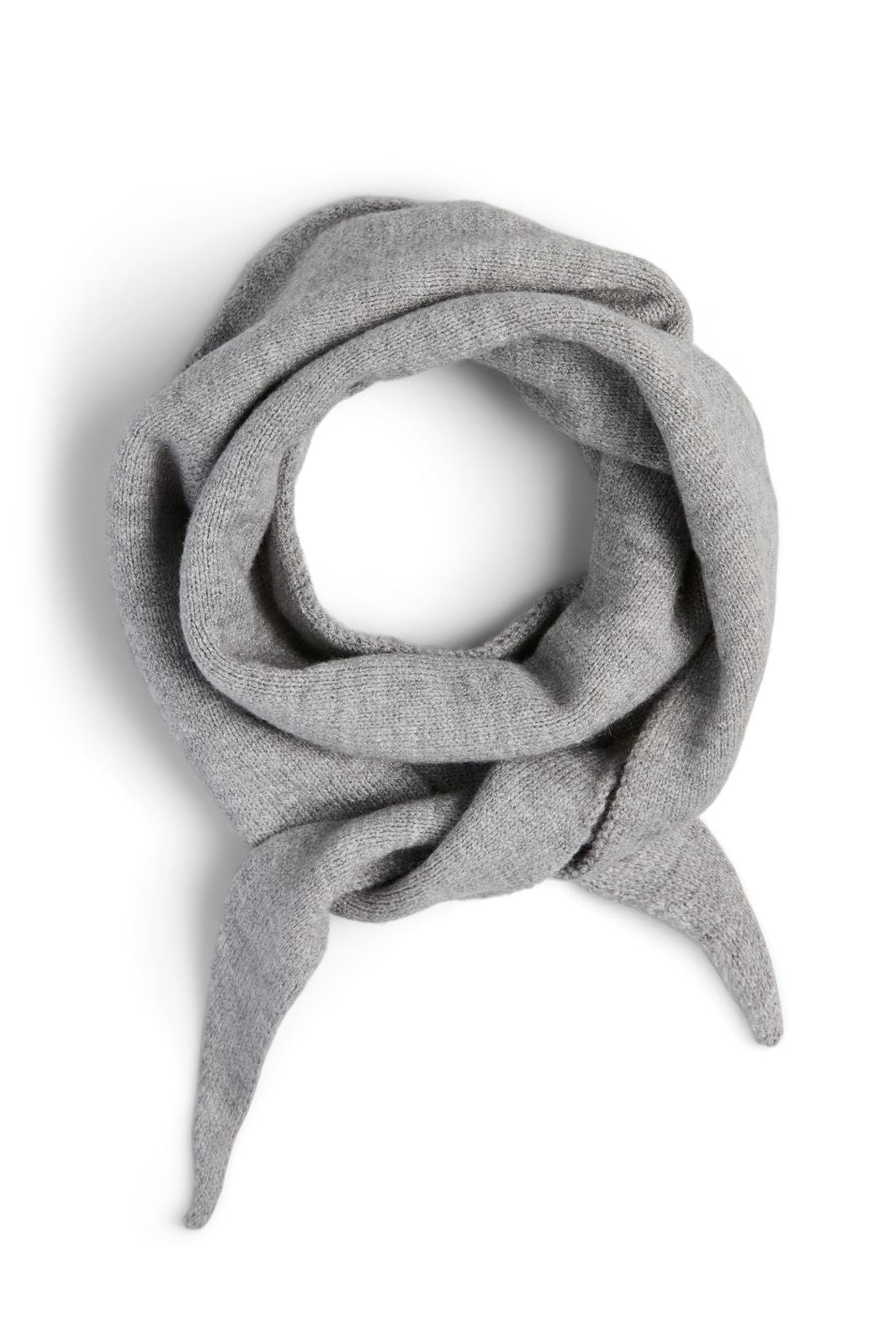 Pieces - Pckomma Triangle Scarf - 4824172 Medium Grey Melange