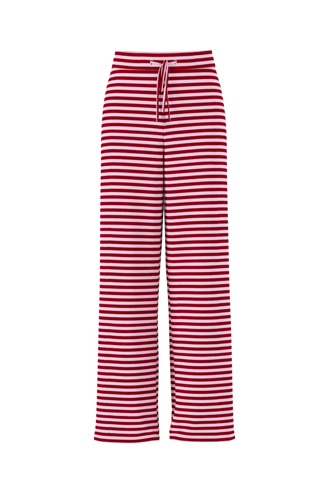 Pieces - Pclaya Wide Pants - 5042474 Goji Berry Pink Tulle