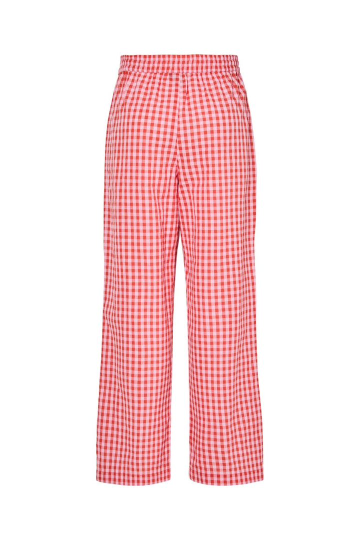 Voorbestelling - Pieces - Pcliliane Wide Pants - 4953081 Ballerina Red