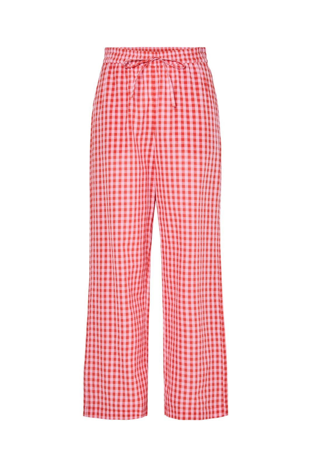 Voorbestelling - Pieces - Pcliliane Wide Pants - 4953081 Ballerina Red