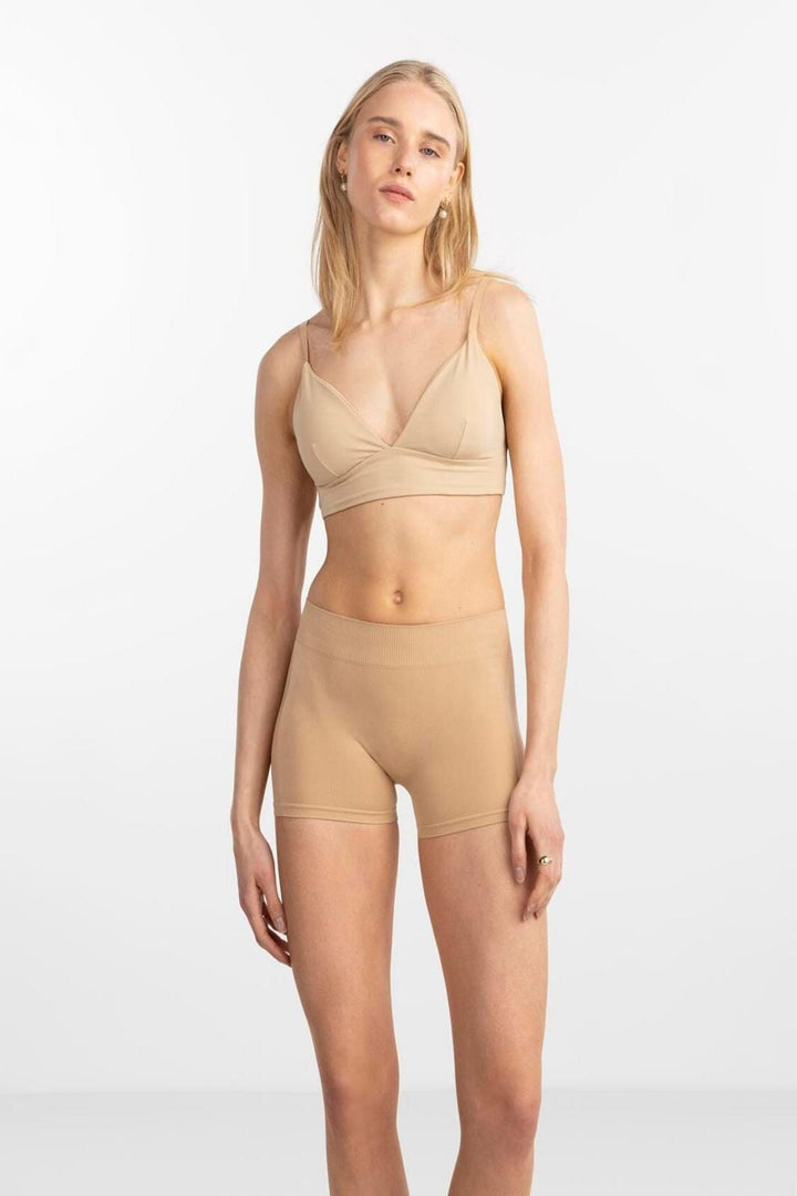Pieces - PcLondon Mini Shorts - Nature