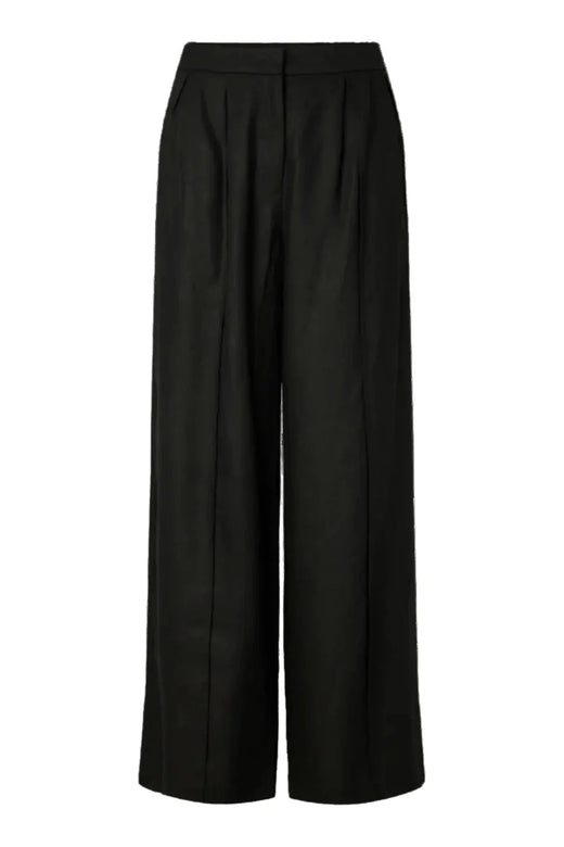 Pieces - Pcmajse Wide Pants Pp - 5040800 Black Bukser 