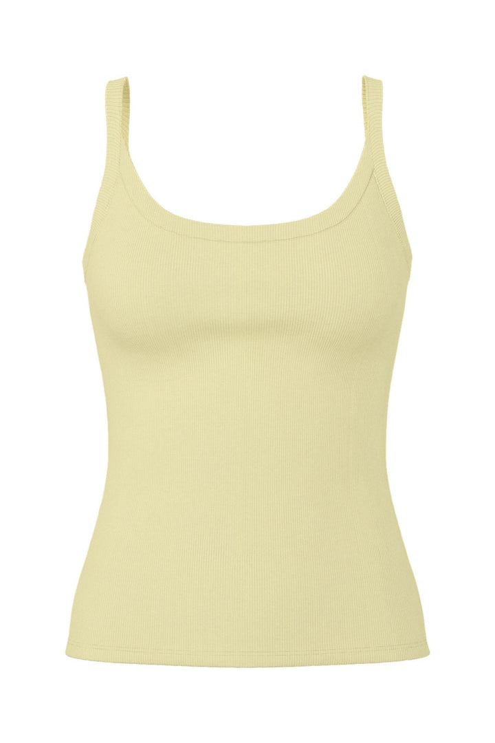 Pieces - Pcmay Strap Top - 4981808 French Vanilla