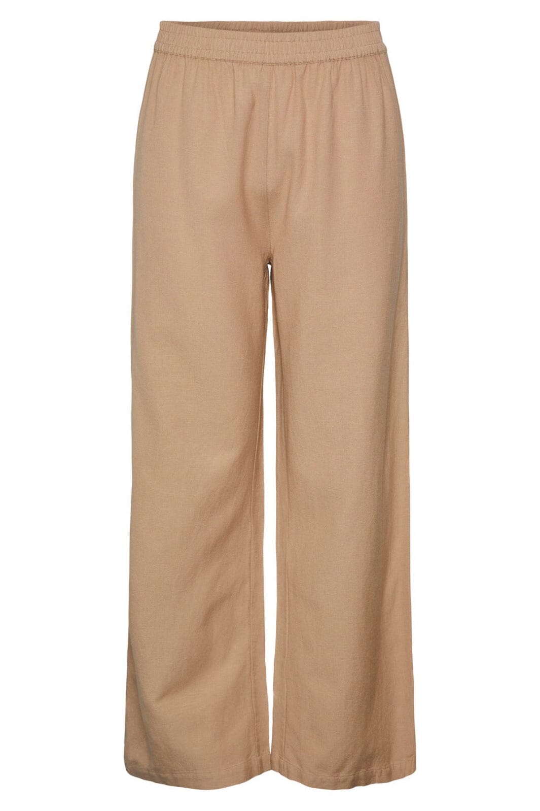 Pieces - Pcmilano Wide Pant Dmo - Nomad