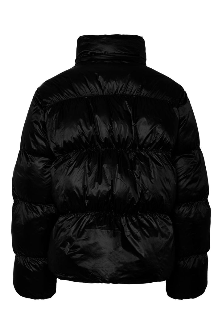 Pieces - Pcmilla Shiny Puffer Jacket - 4942996 Black