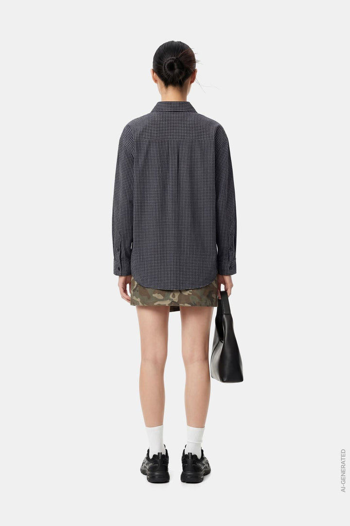 Pieces - Pcmimmi Wrap Skirt - 5128130 Mermaid Camouflage