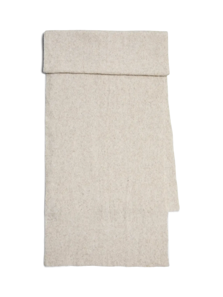 Pieces - Pcmoella Scarf - 4547299 Whitecap Gray Melange Tørklæder 