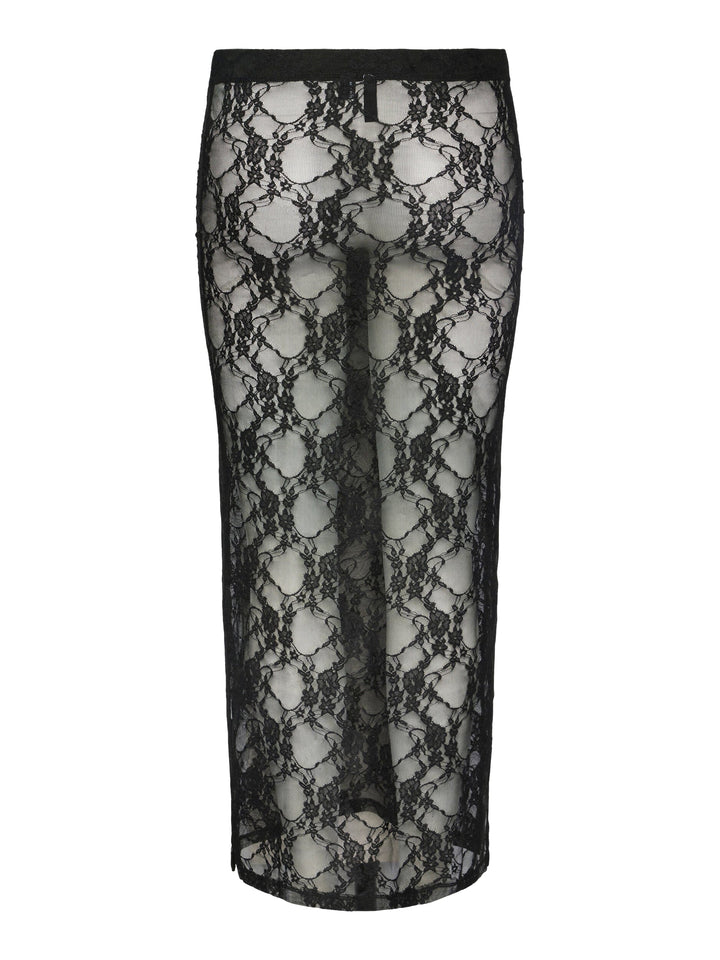 Pieces - Pcnacy Ankle Skirt - 4566026 Black