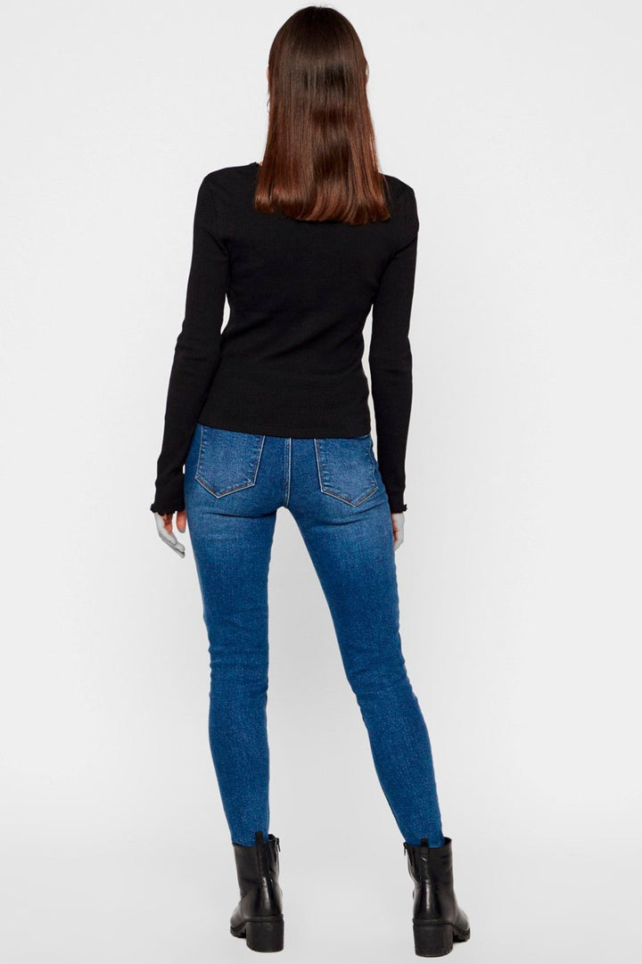 Pieces - PcNukisa LS Cardigan - Black