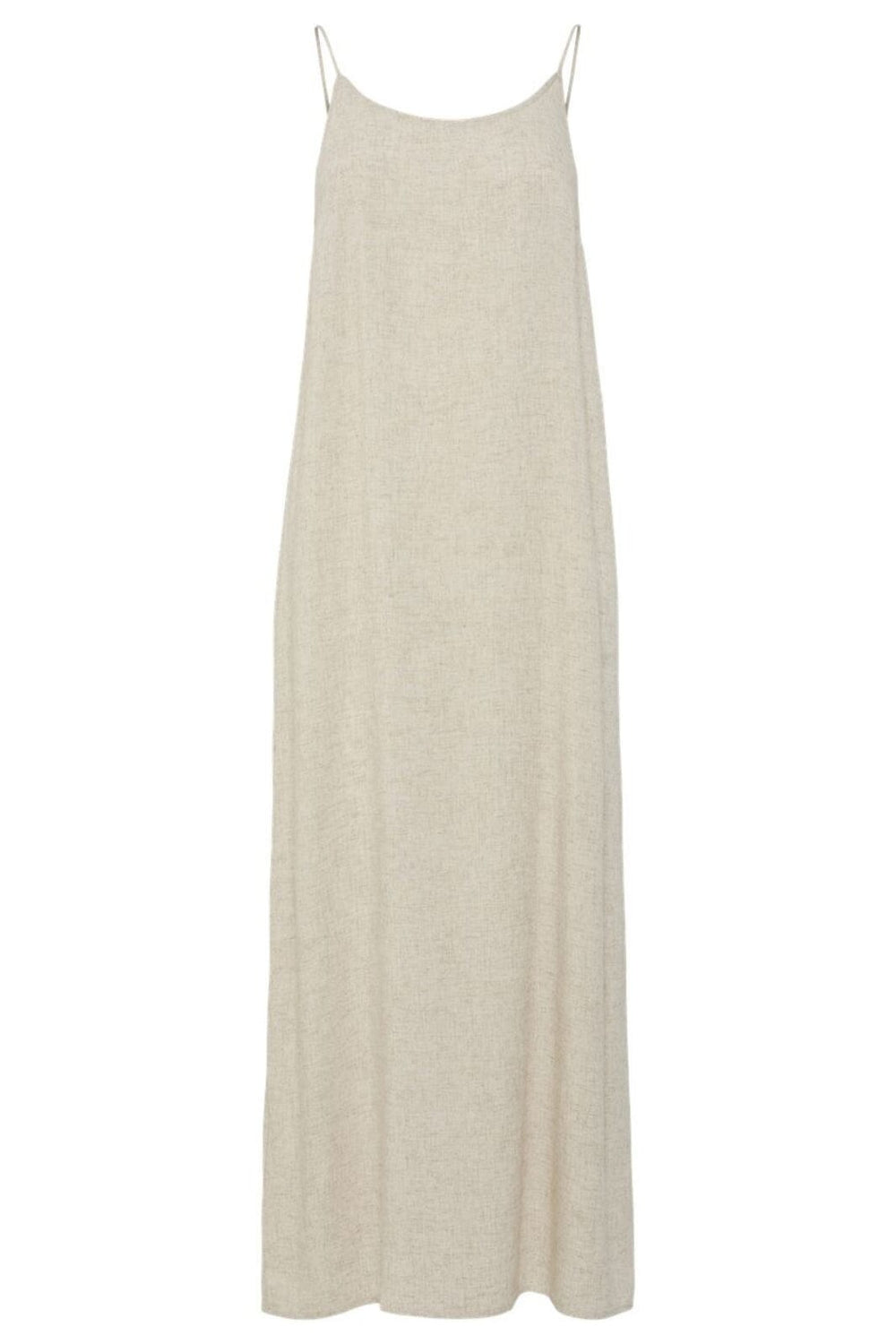 Pieces - Pcpia Strap Ankle Dress - 4648904 Birch Melange Kjoler 