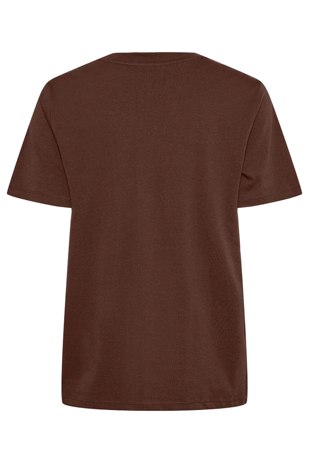 Pieces - Pcria Ss Solid Tee - 4280164 Chocolate Fondant T-shirts 