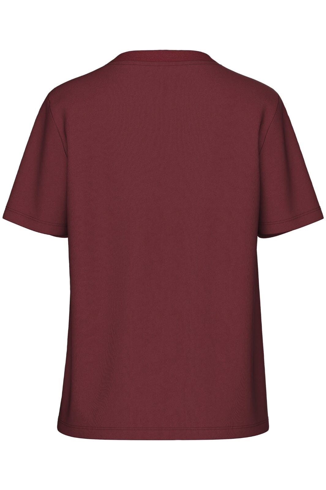Pieces - Pcria Ss Solid Tee - 4551302 Tawny Port