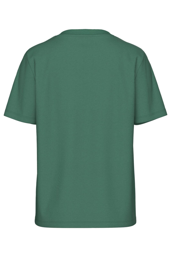 Pieces - Pcria Ss Solid Tee - 4858422 Hunter Green