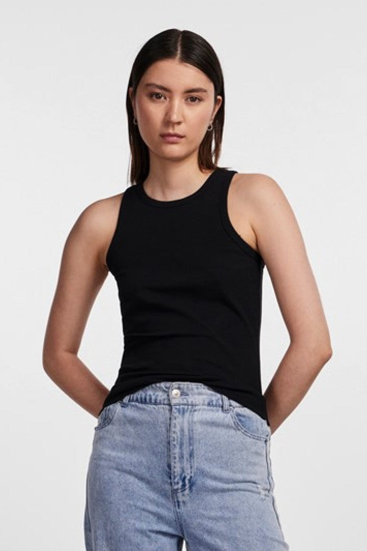 Pieces - Pcruka Boxer Tank Top - Black