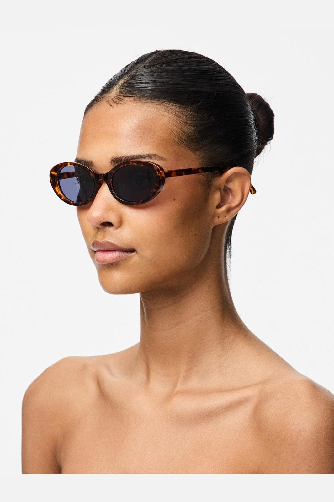 Pieces - Pcsanna Sunglasses - 4657403 Brown Stone St2 Turtle