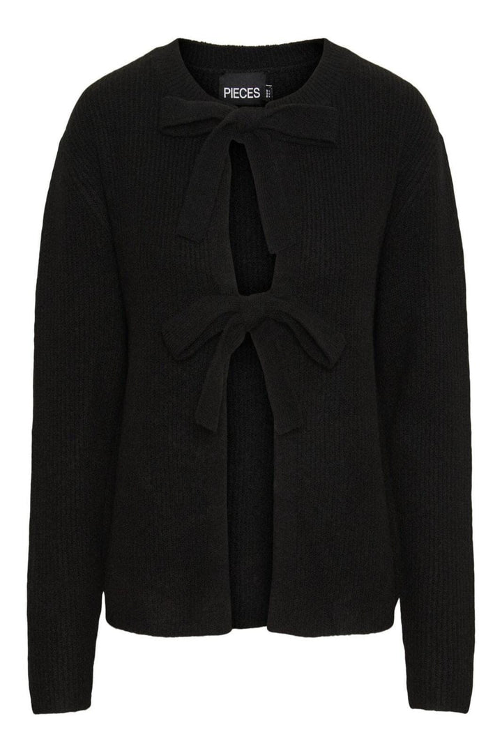 Pieces - Pcsilly Ls Reversible Tie Knit - 4511205 Black