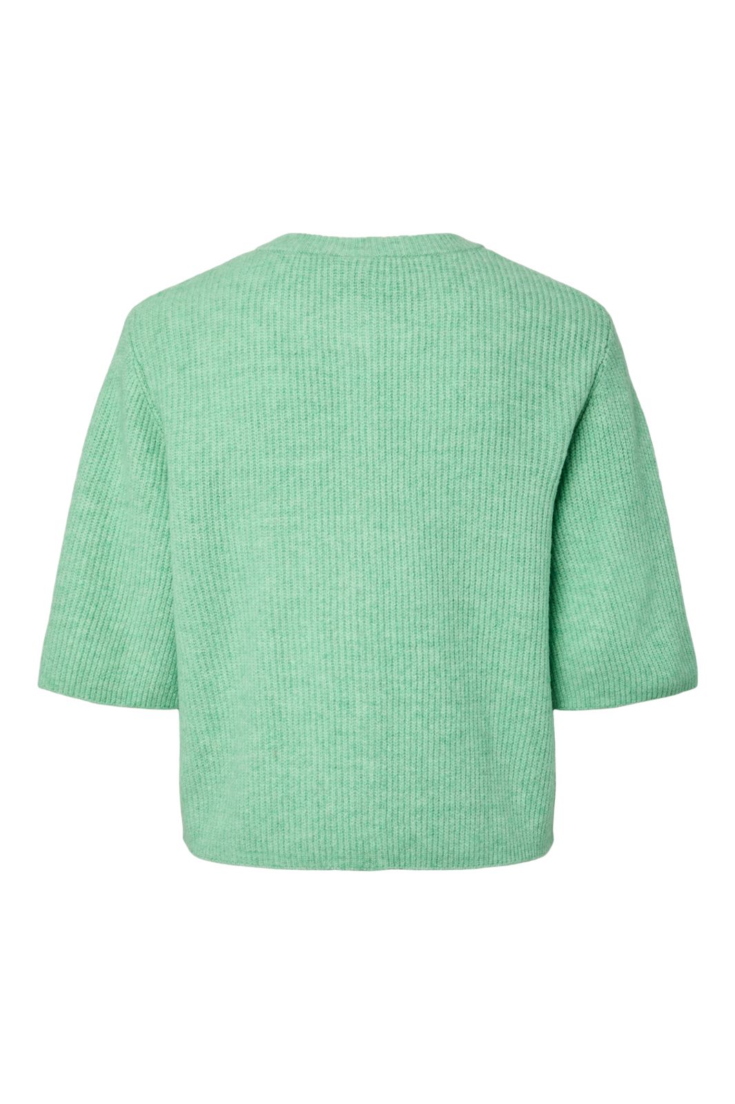 Pieces - Pcsilly Ss O-Neck Knit Cardigan - 4992810 Sprucestone Melange