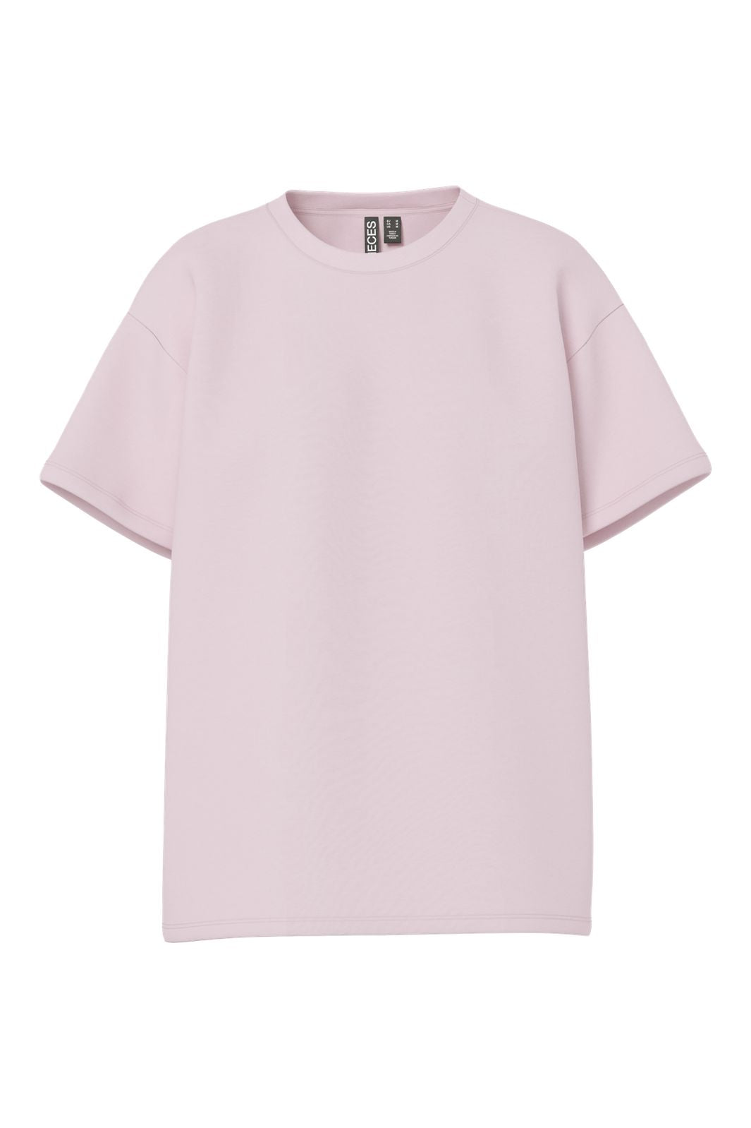 Pieces - Pcskylar Ss Oversized Tee - 4940930 Roseate Spoonbill