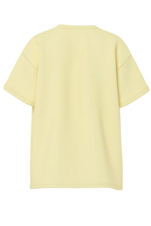 Pieces - Pcskylar Ss Oversized Tee - 4992597 French Vanilla T-shirts 