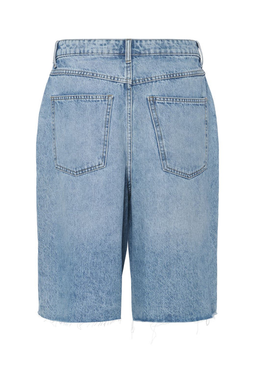 Pieces - Pctasha Baggy Denim Shorts - 4732168 Light Blue Denim