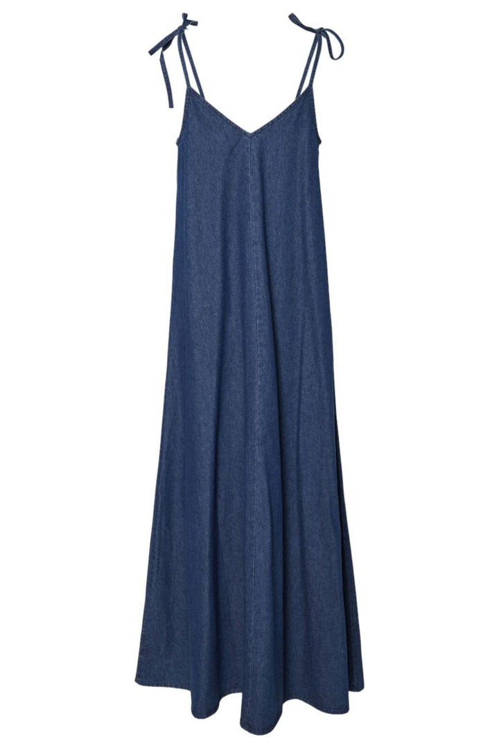 Pieces - Pctenim Slip Ankle Dress - 4755400 Medium Blue Denim