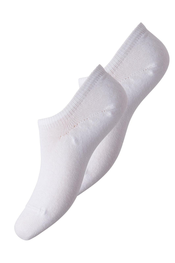 Pieces - Pctess 2 Pack Sneaker Socks - 2189882 Bright White