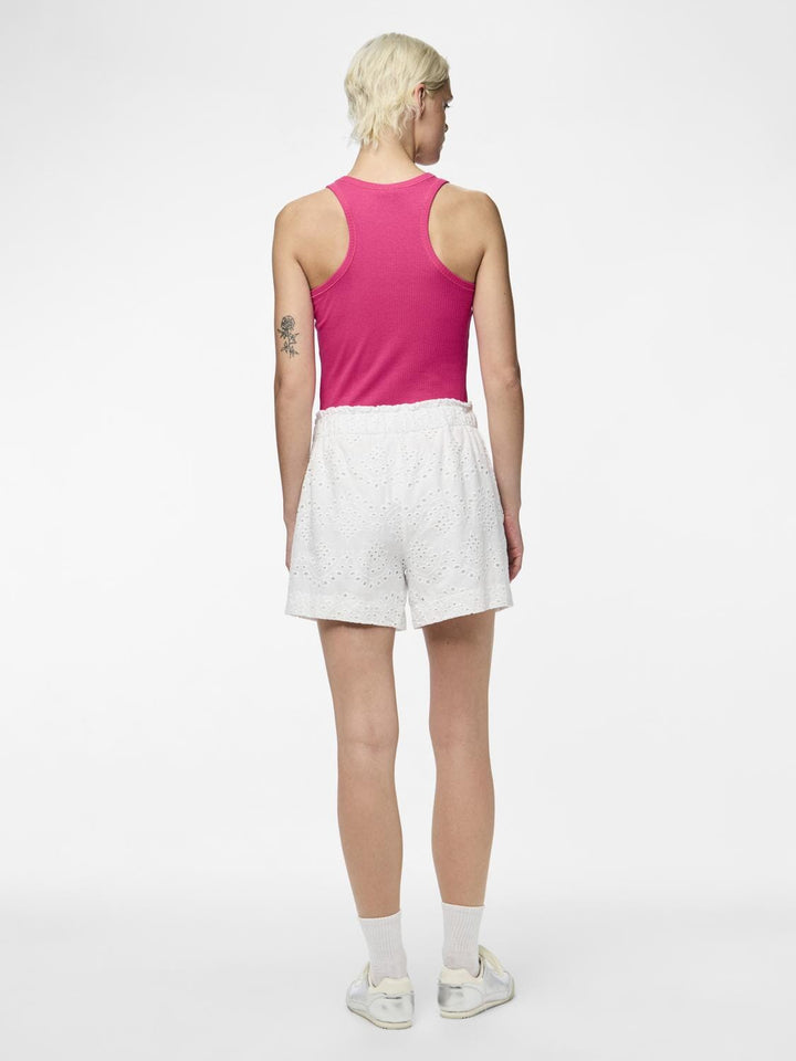 Pieces - Pcvilde Shorts - 4649434 Bright White