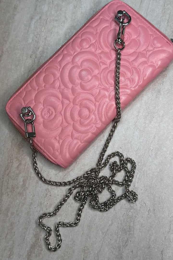 Preloved Vintageline x Molly&My - Chanel Camellia - Pink Tasker 