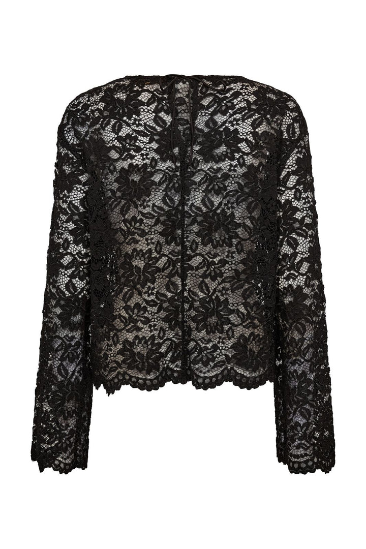 Hype The Detail - Lace Blouse 380-14 - 9 - Black